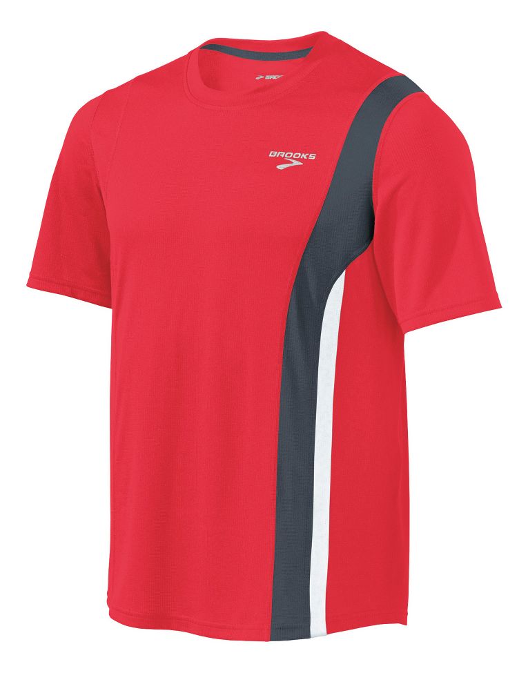 Mens Brooks Rev SS II Short Sleeve Technical Tops