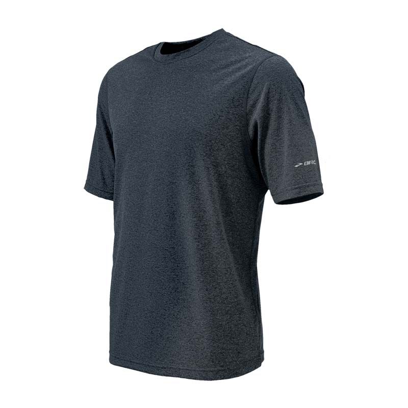 Mens Brooks EZ T II Short Sleeve Technical Tops