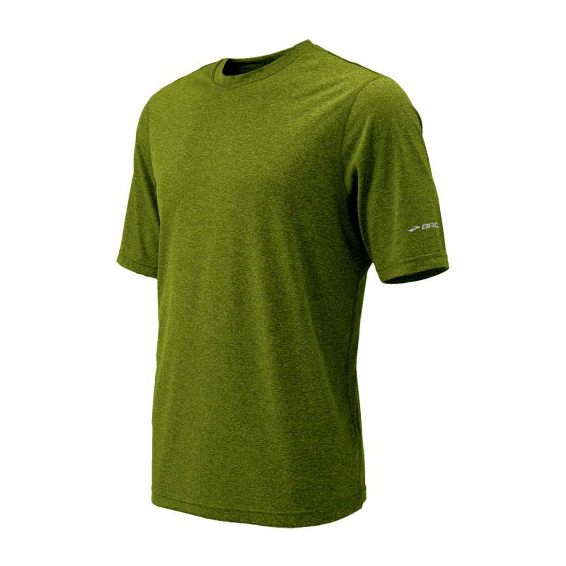 Mens Brooks EZ T II Short Sleeve Technical Tops