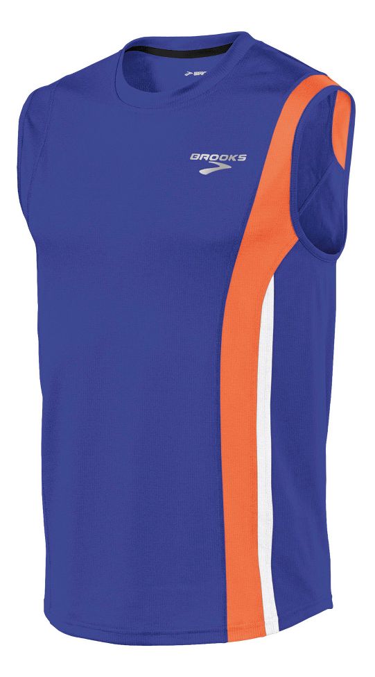 Mens Brooks Rev Sleeveless II Sleeveless Technical Tops
