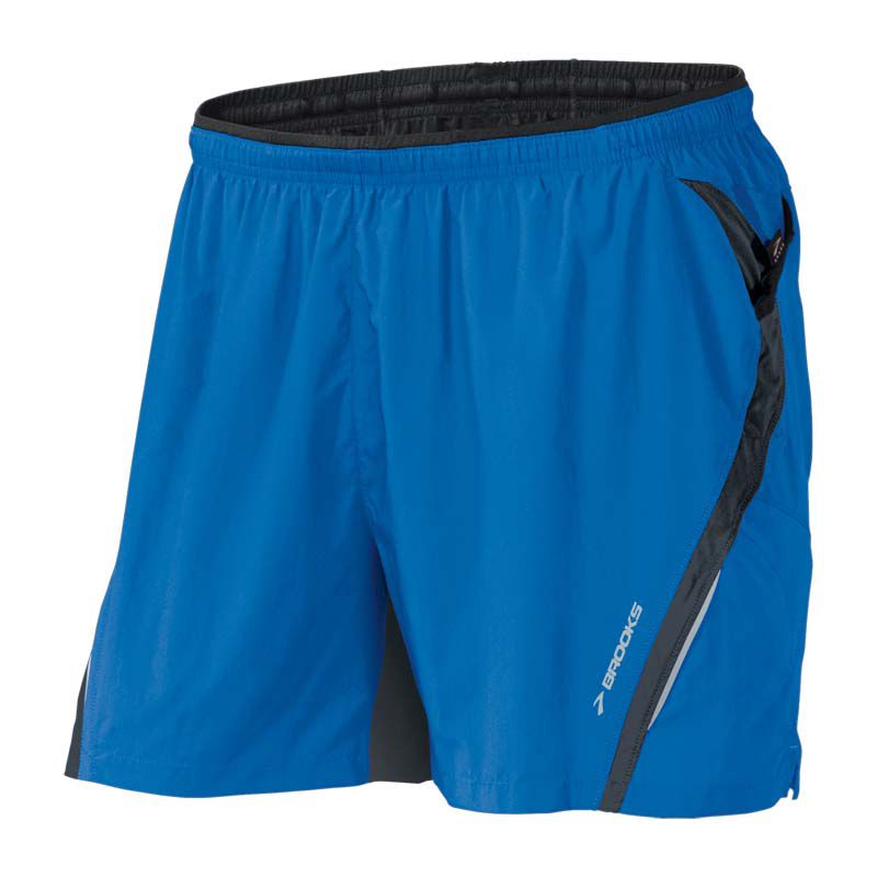 Mens Brooks Infiniti Notch Short II Lined Shorts