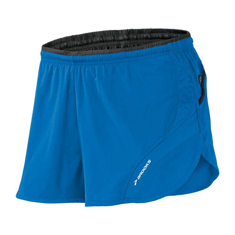 Mens Brooks Infiniti Short III Splits Shorts