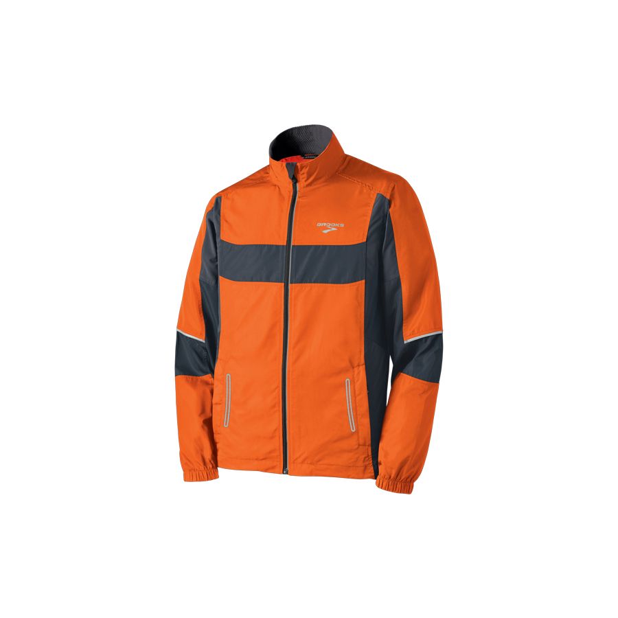 Mens Brooks Nightlife Essential Run Jacket II Running Jackets