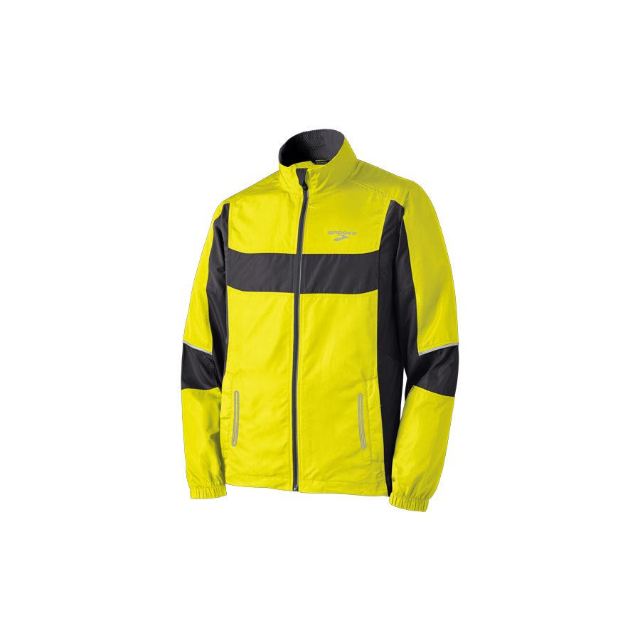 Mens Brooks Nightlife Essential Run Jacket II Running Jackets