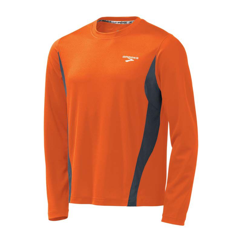 Mens Brooks Versatile LS Short Sleeve Technical Tops