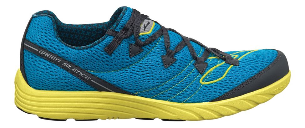 Mens Brooks Green Silence Running Shoe