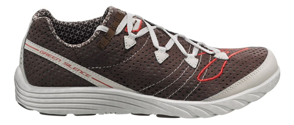 Mens Brooks Green Silence Running Shoe