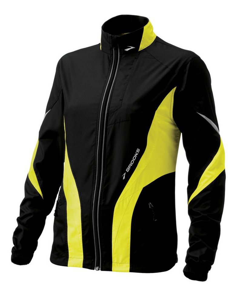 Womens Brooks Nightlife Running Jackets