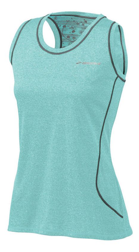 Womens Brooks Versatile EZ Racerback Sleeveless Technical Tops
