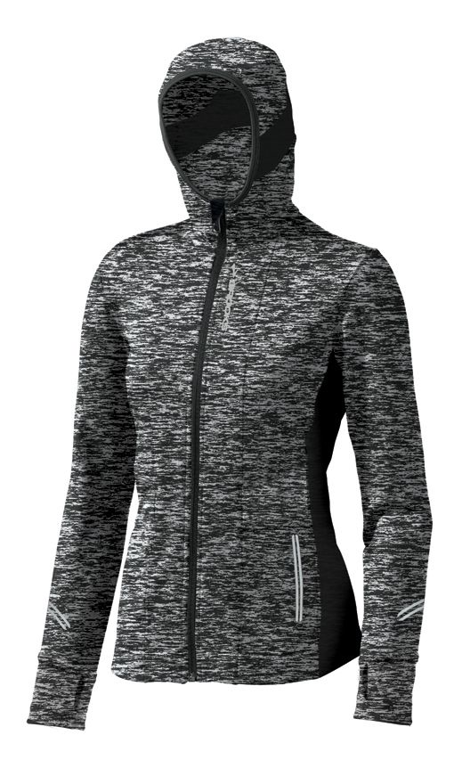 Womens Brooks Utopia Thermal Hoodie II Warm-Up Hooded Jackets