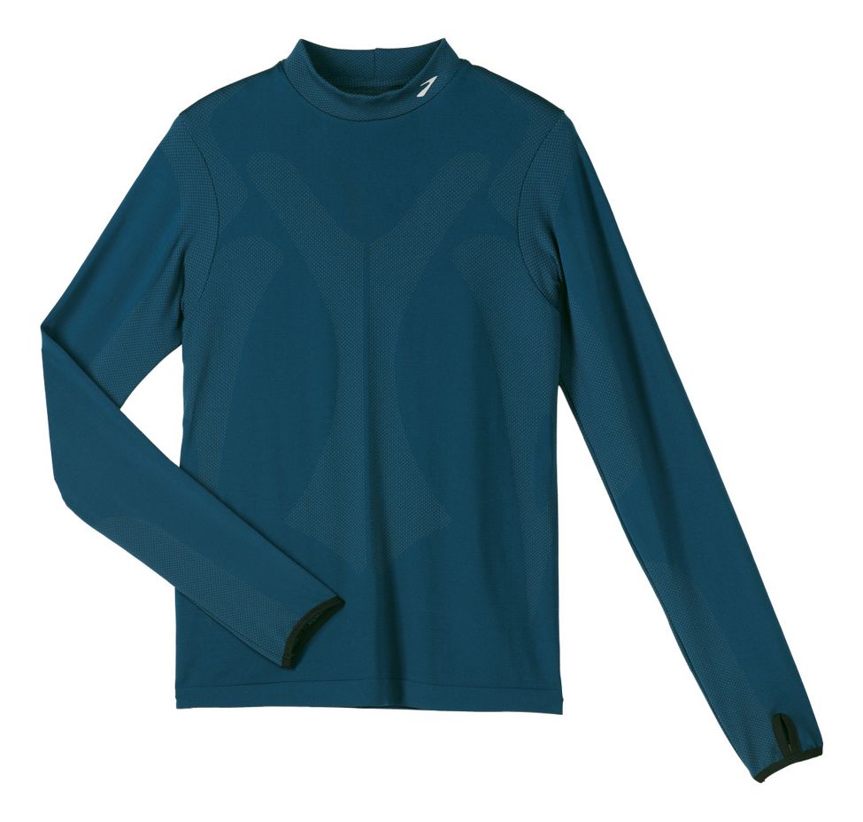 Mens Brooks HVAC Seamless Long Sleeve No Zip Top