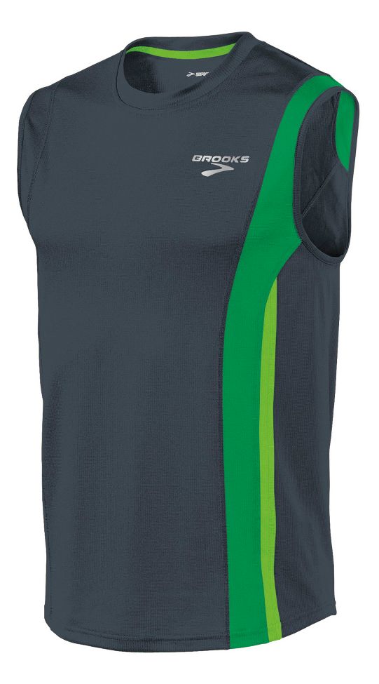 Mens Brooks Rev Sleeveless II Technical Tops