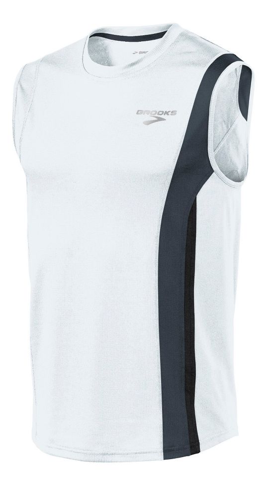 Mens Brooks Rev Sleeveless II Technical Tops