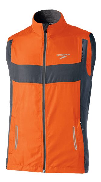 Mens Brooks Nightlife Essential Run II Running Vests