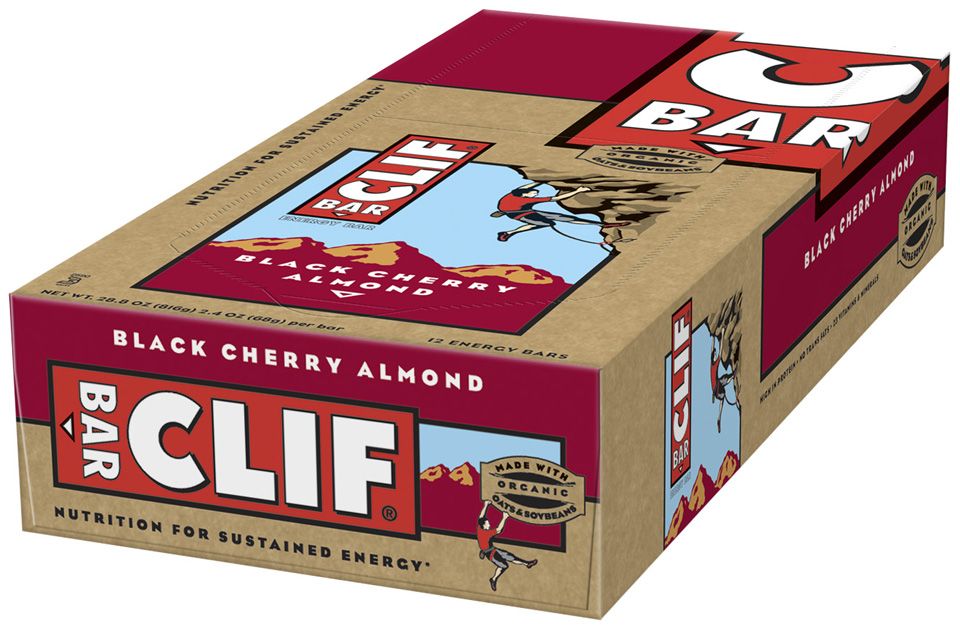Clif Bars Box of 12 Nutrition