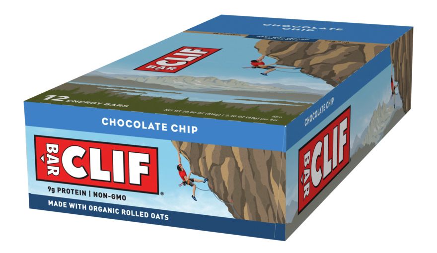 Clif Bars Box of 12 Nutrition