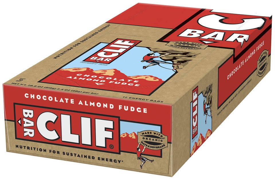 Clif Bars Box of 12 Nutrition