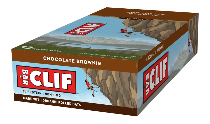 Clif Bars Box of 12 Nutrition