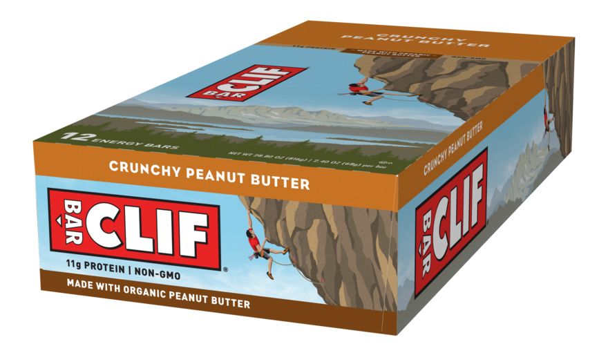 Clif Bars Box of 12 Nutrition