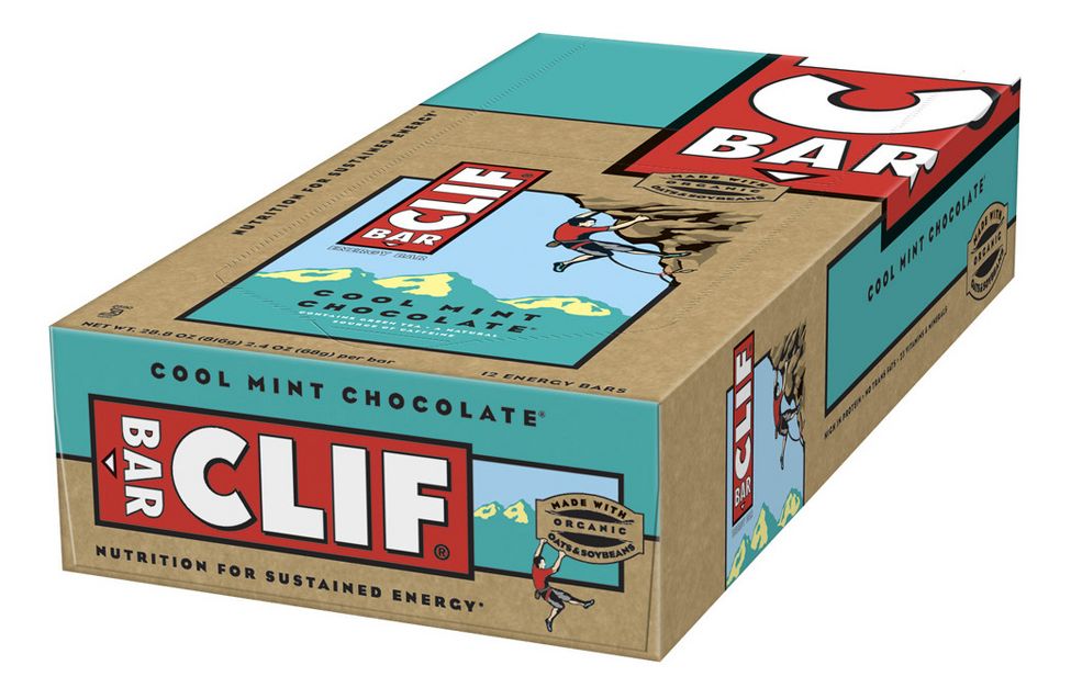 Clif Bars Box of 12 Nutrition