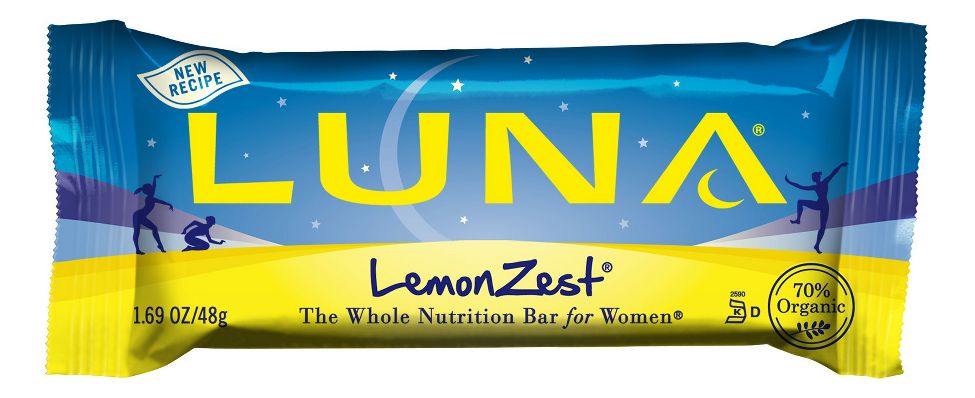 Clif Luna Bars Box of 15 Nutrition
