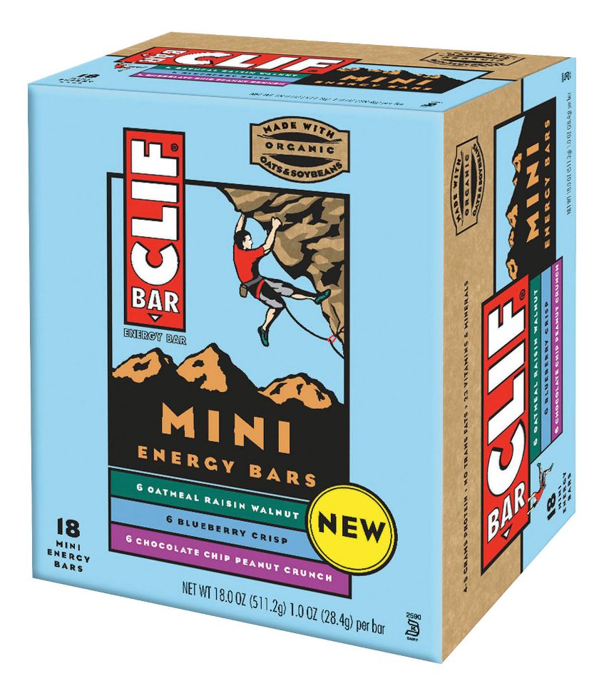 Clif Bar Minis Variety Pack 18 count Nutrition