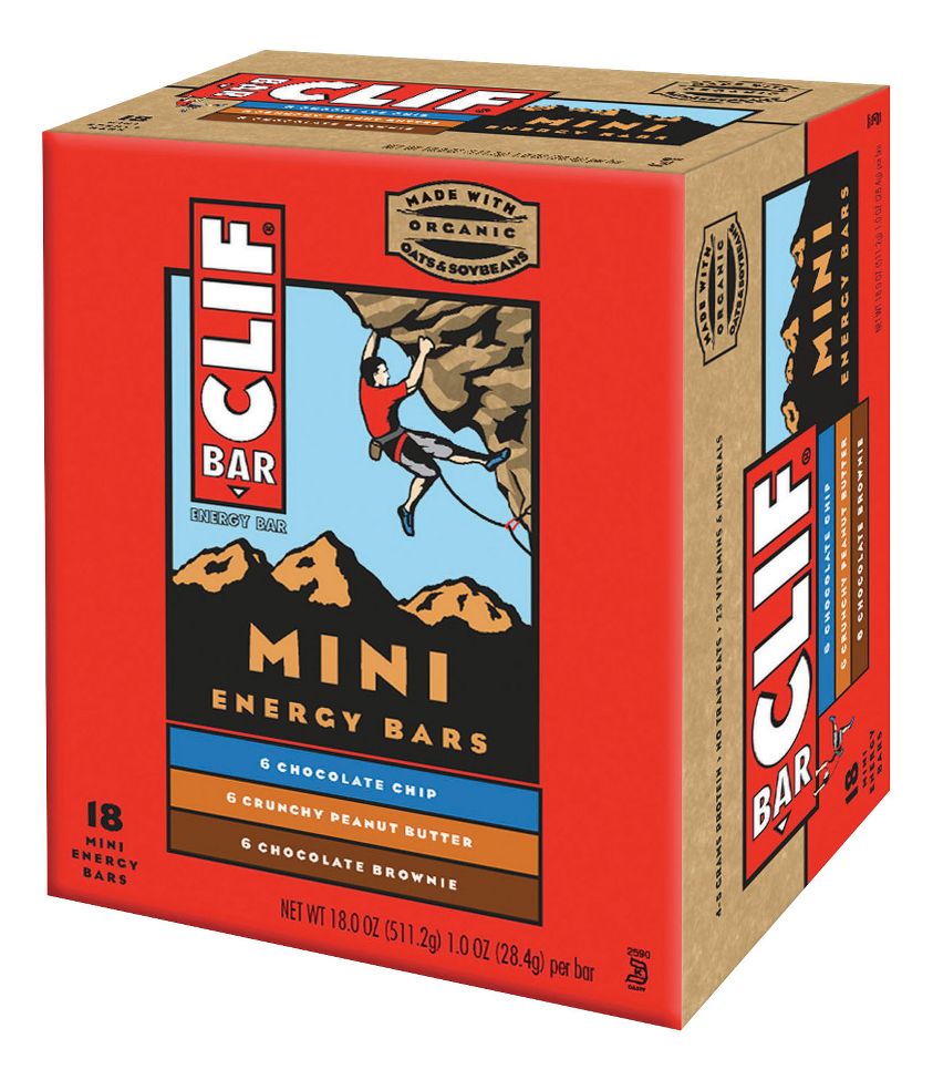 Clif Bar Minis Variety Pack 18 count Nutrition