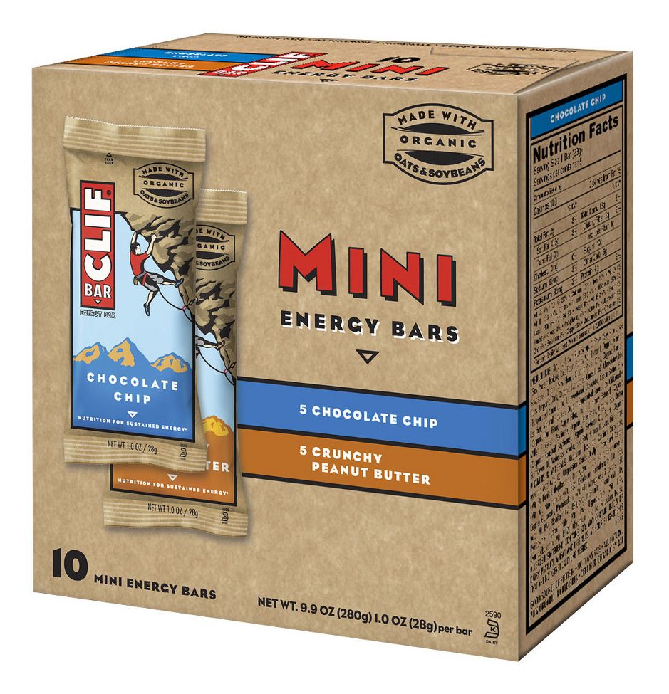 Clif Bar Mini's Variety Pack 10ct Nutrition