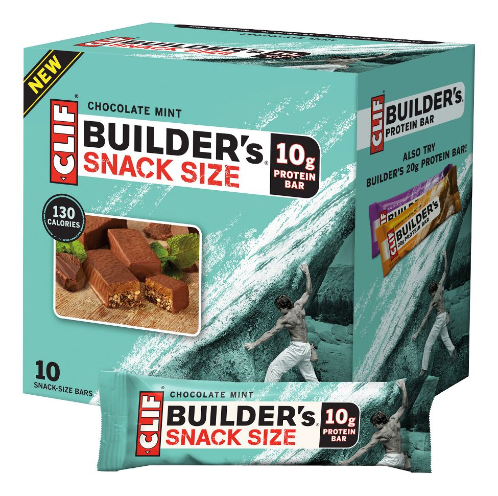 Clif Builder's Bar Snack Size 10 ct Nutrition