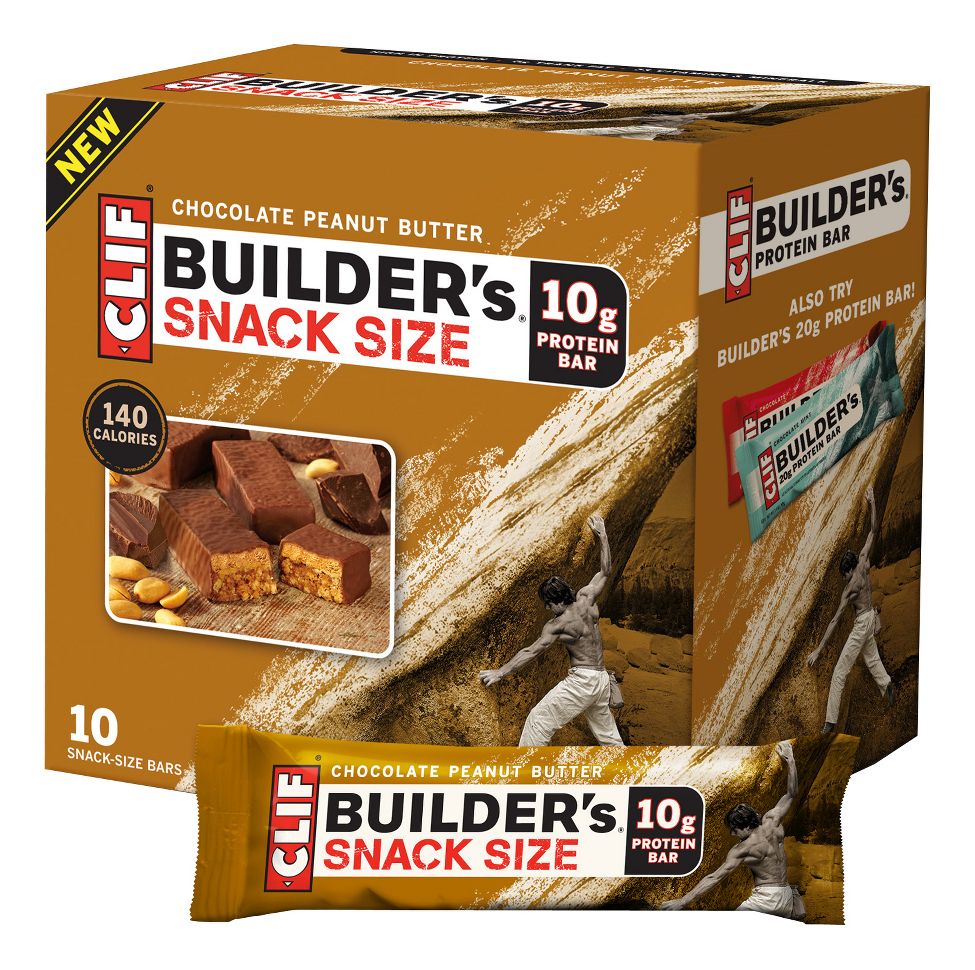 Clif Builder's Bar Snack Size 10 ct Nutrition