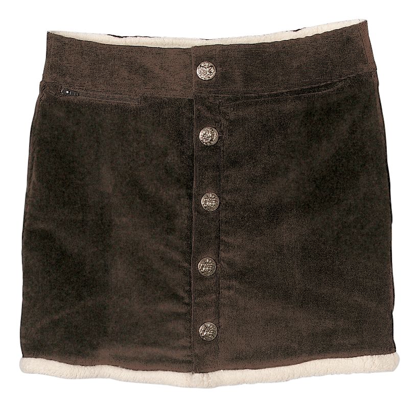 Womens Carve Designs Stretch Cord Bootie Fitness Skirt