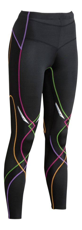 Womens CW-X Reflective Stabilyx Fitted Tights