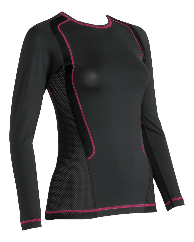 Womens CW-X Ventilator Web Long Sleeve No Zip Technical Tops