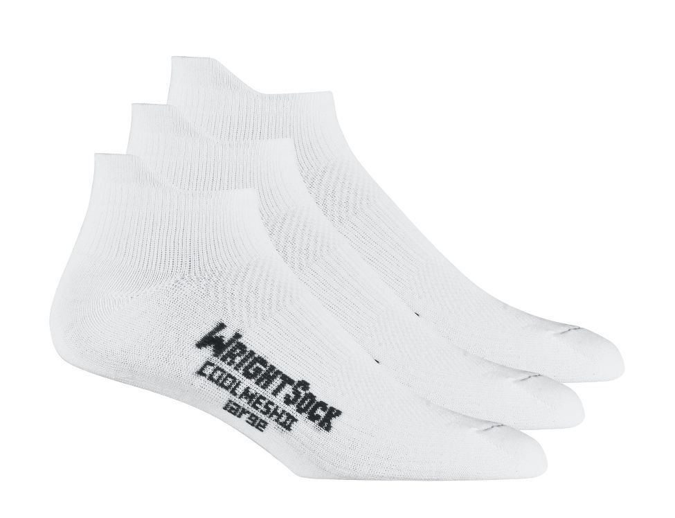 WrightSock Double Layer CoolMesh II No Show Tab 3 pk Socks