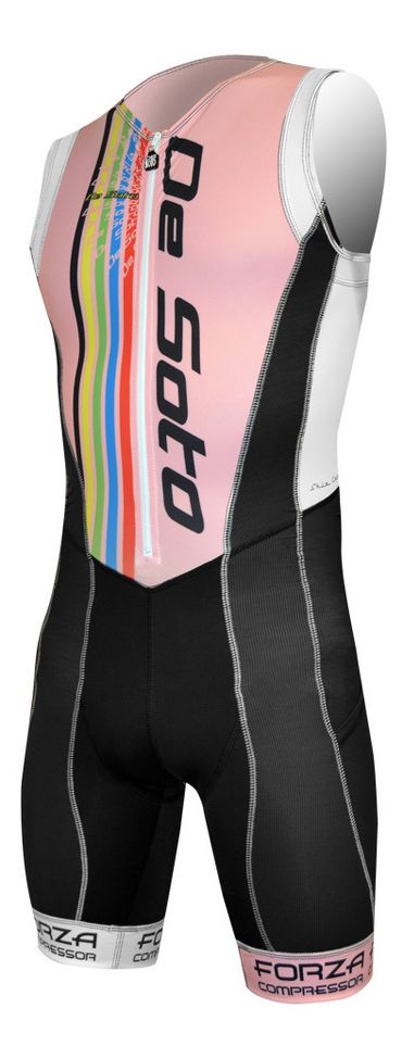 Mens De Soto Forza Trisuit Triathlon UniSuits