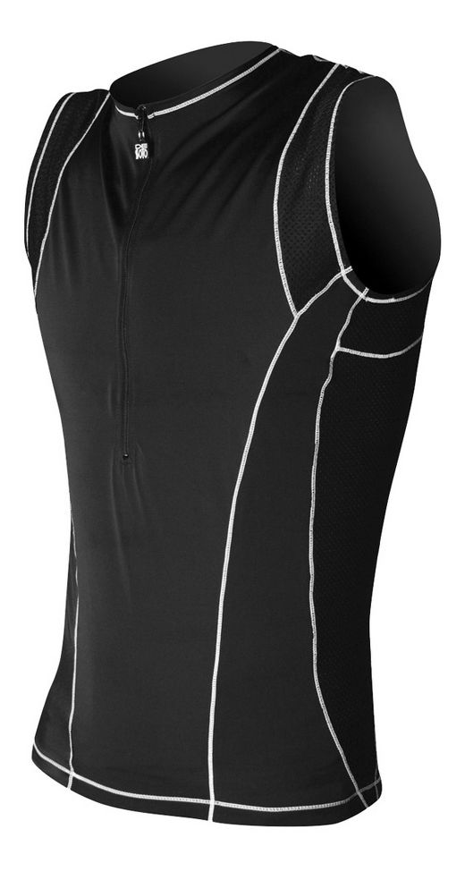 Mens De Soto Forza Tri Jersey Sleeveless Technical Tops