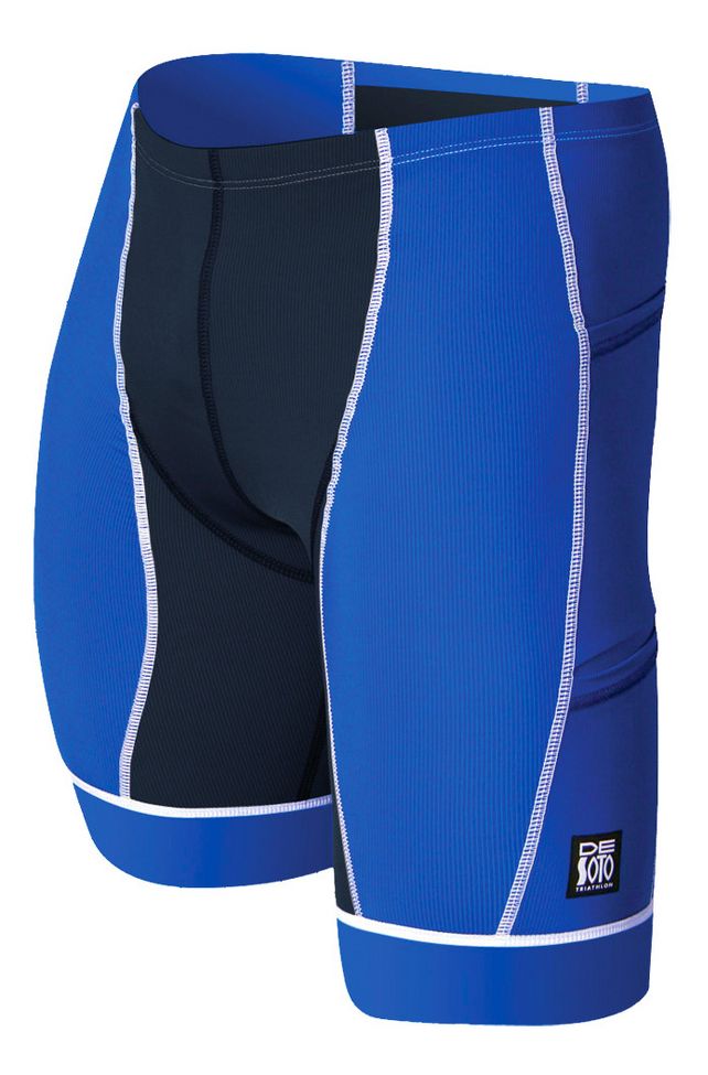 Mens De Soto Forza Tri Fitted Shorts