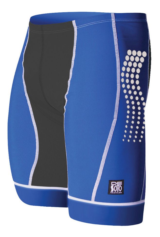Mens De Soto Forza Tri Fitted Shorts