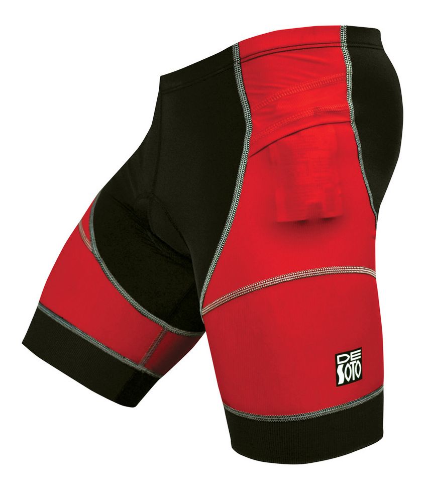 Mens De Soto Riviera Tri Fitted Shorts