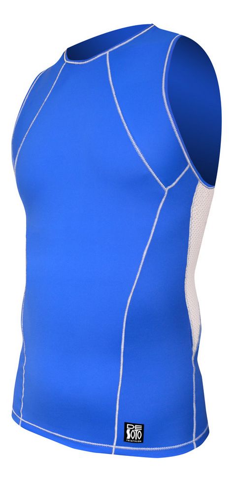 Mens De Soto Carrera Tri Top Singlets Technical Tops