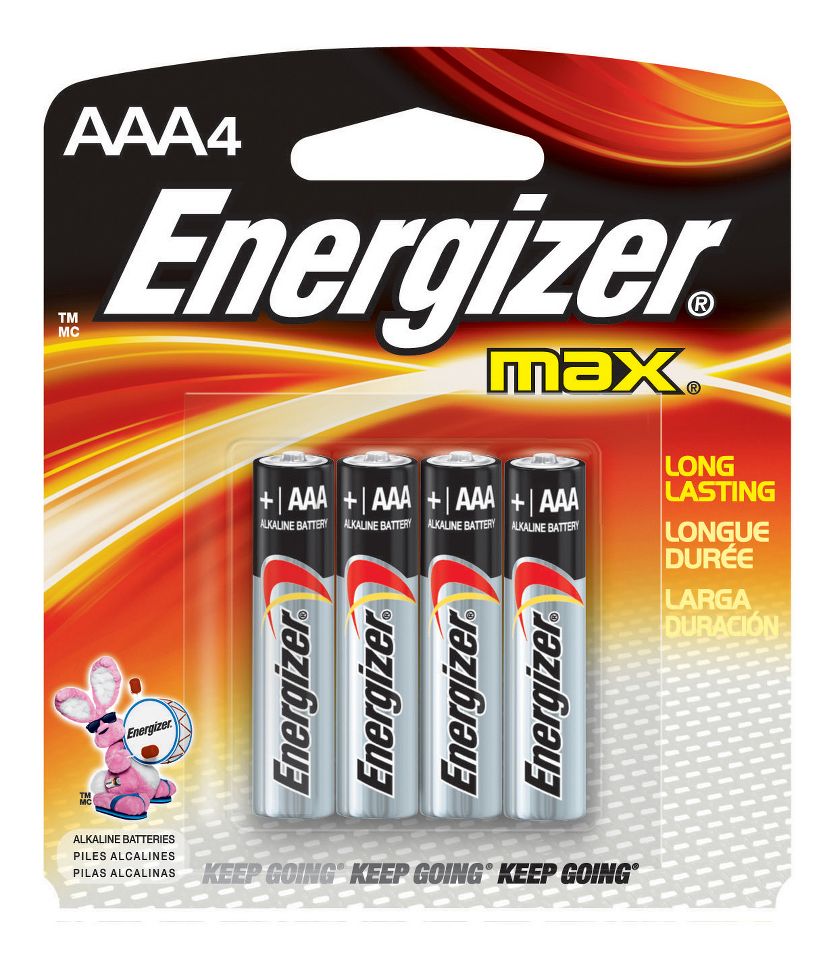 Energizer Max AAA  Batteries 4 pk Electronics