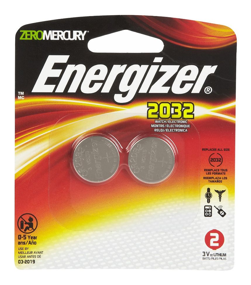 Energizer 2032 Batteries 2 pk Electronics