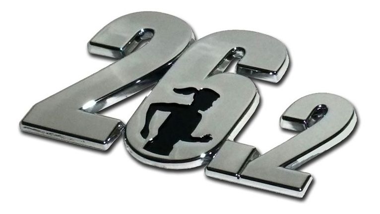 Elektroplate 26.2 Chrome Emblem Fitness Equipment