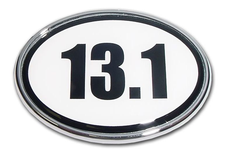Elektroplate 13.1 Oval Chrome Emblem Fitness Equipment