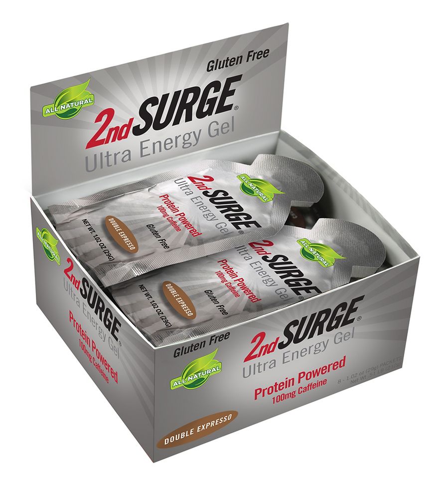 Pacific Health Labs 2nd Surge Ultra Energy Gel 8 pk Nutrition