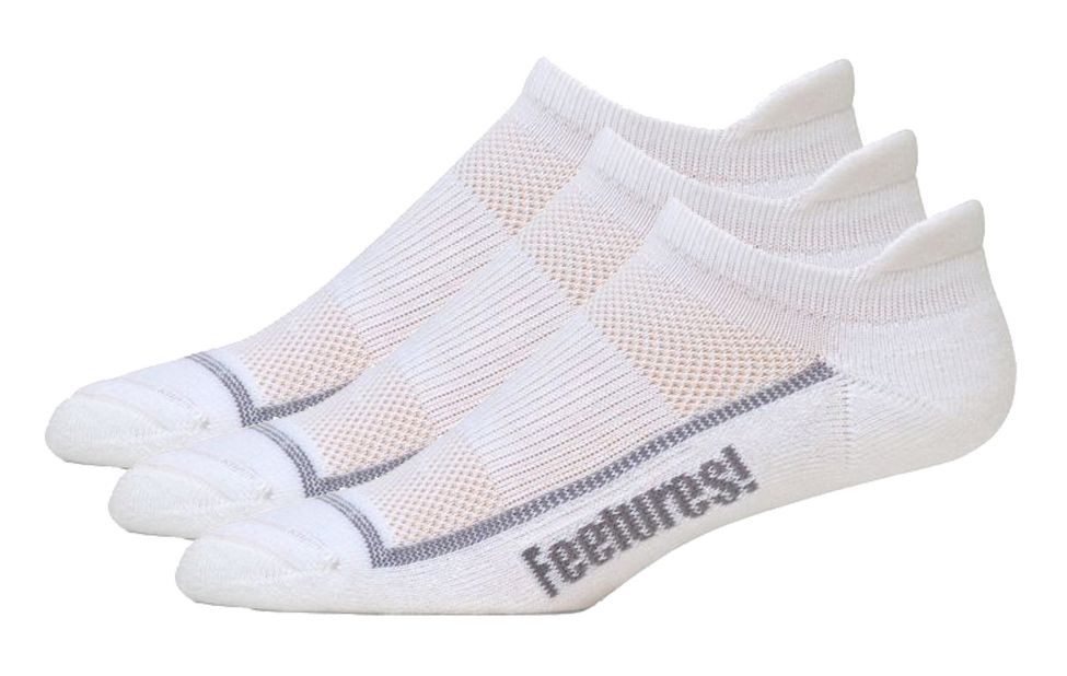 Feetures Light Cushion Original No Show with Tab 3 pk Socks