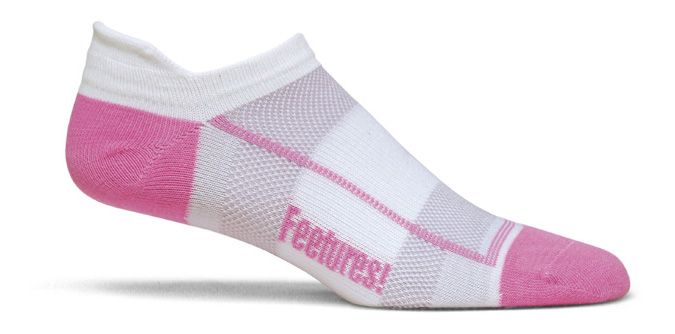Feetures Ultra Light Cushion No Show Tab Single Socks