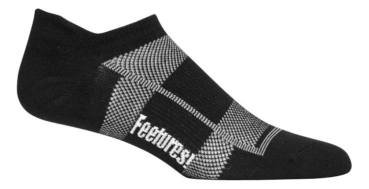 Feetures Ultra Light Cushion No Show Tab Single Socks