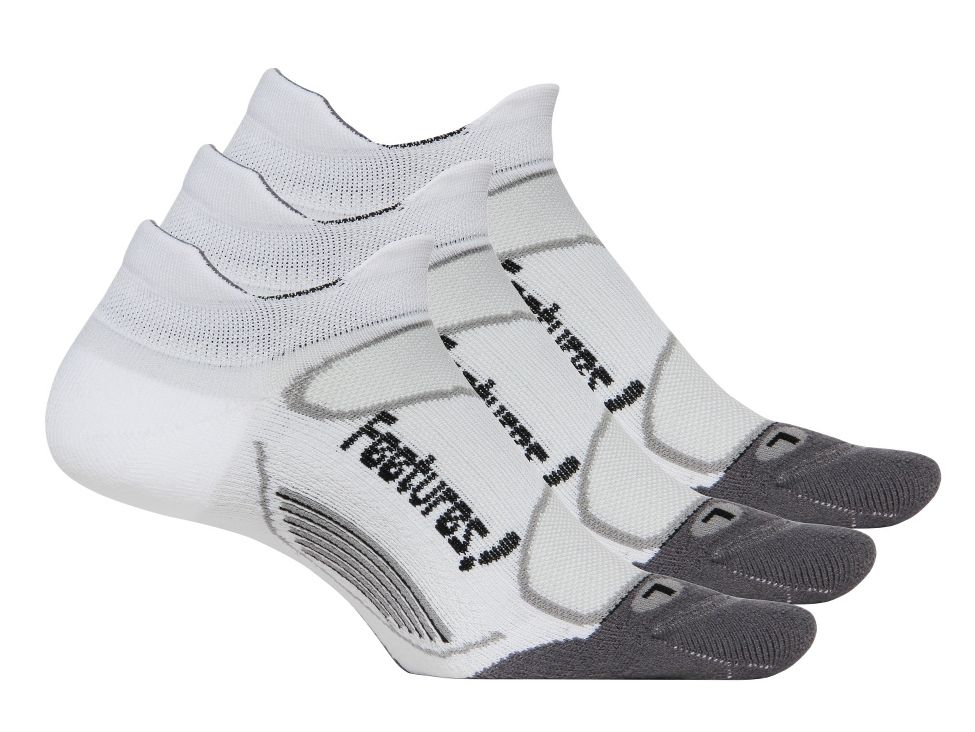Feetures Elite Light Cushion No Show Tab 3 pack Socks