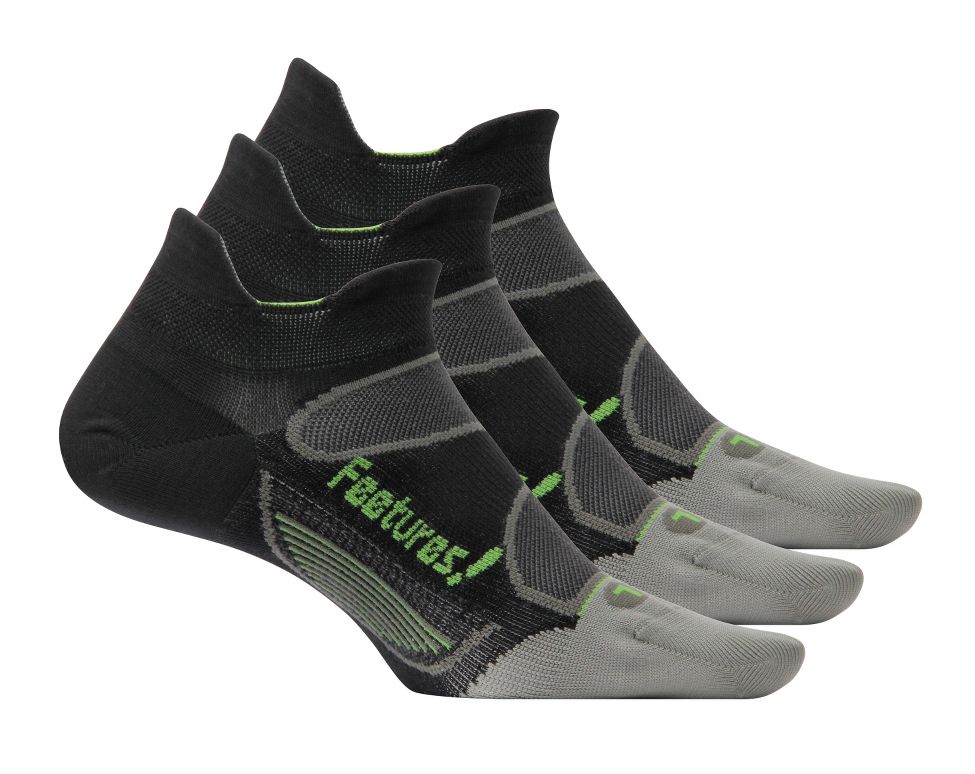 Feetures Elite Ultra Light No Show Tab 3 pk Socks